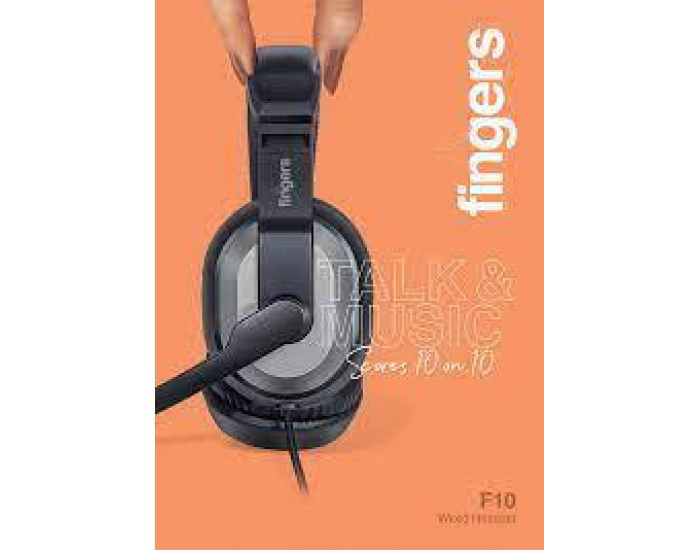 FINGERS WIRED HEADPHONE F10 (WITH MIC)